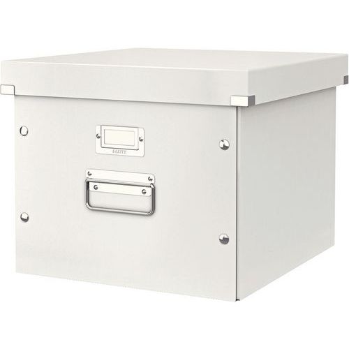 Lot de 6 Boîte de rangement Leitz Click & Store, format haut Blanc - Image principale