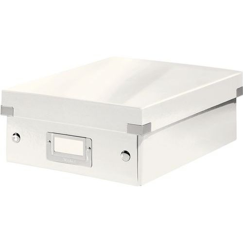 Lot de 6 Boîte à compartiments Leitz Click&Store, petit format Blanc - Image principale