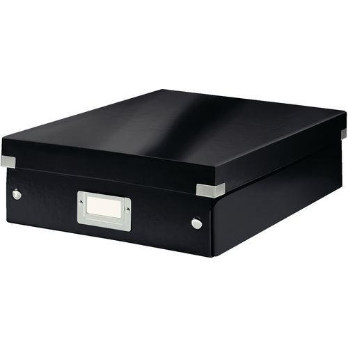 Lot de 6 Boîte à compartiments Leitz Click & Store, medium Noir - Image principale