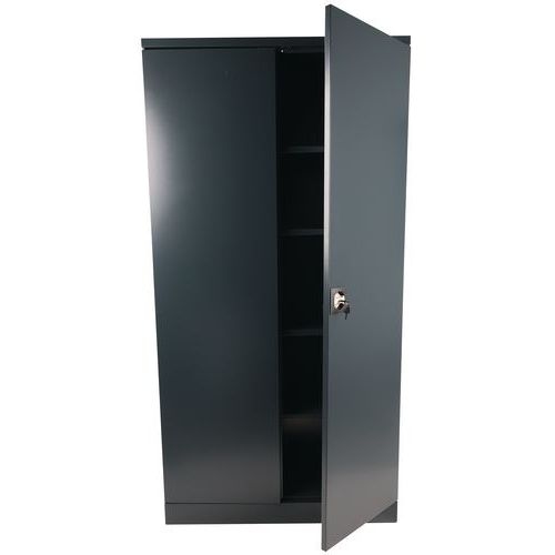 Armoire haute à portes battantes à monter - Largeur 100 cm - Manutan Expert - Image 5