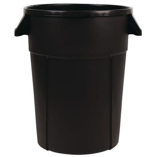 Conteneur rond - Noir - Manutan Expert - Image 4