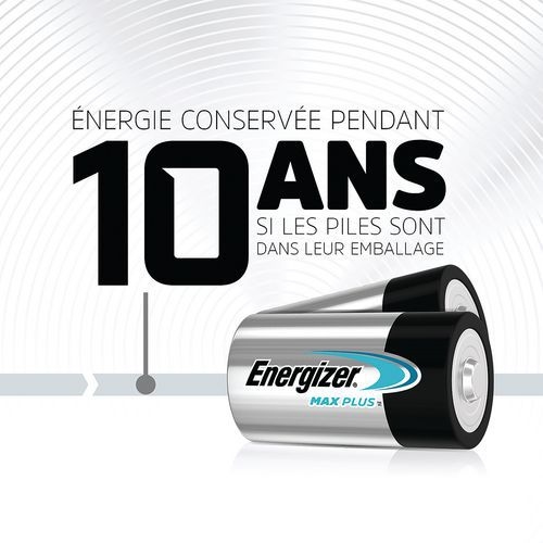 20 Pile alcaline Max Plus D - Lot de 20 - Energizer - Image 4
