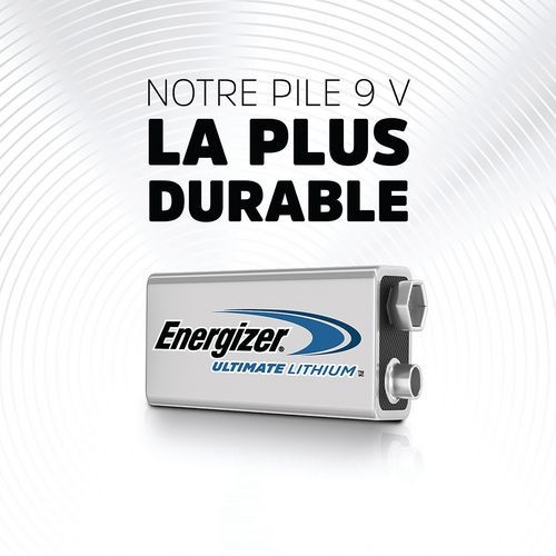 10 Pile Ultimate Lithium - 9V - Lot de 10 - Energizer - Image 7