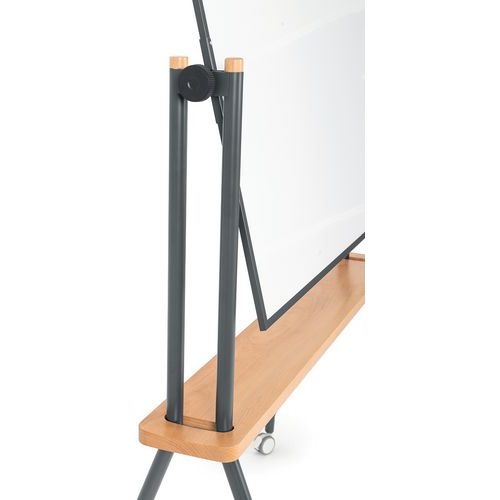 Tableau blanc magnetique mobile pivotant en céramic - Image 4