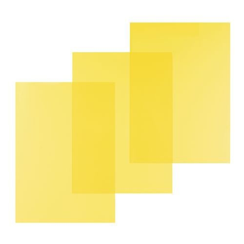 Film transparent (Boite de 100) - jaune - Image principale
