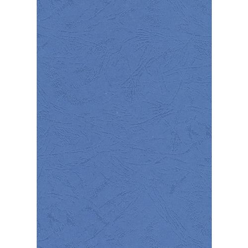 Carton 'veiné cuir' (Boite de 100) - bleu - Image principale