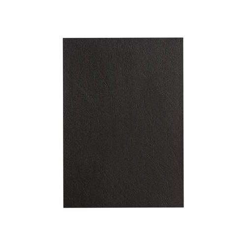 Carton 'veiné cuir' (Boite de 100) - noir - Image principale