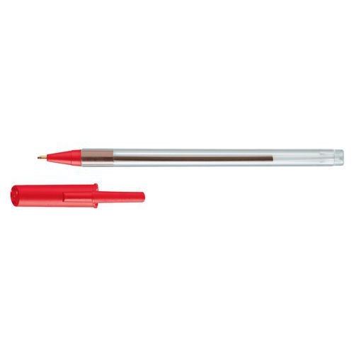 Stylo bille pointe fine  - rouge - Image principale