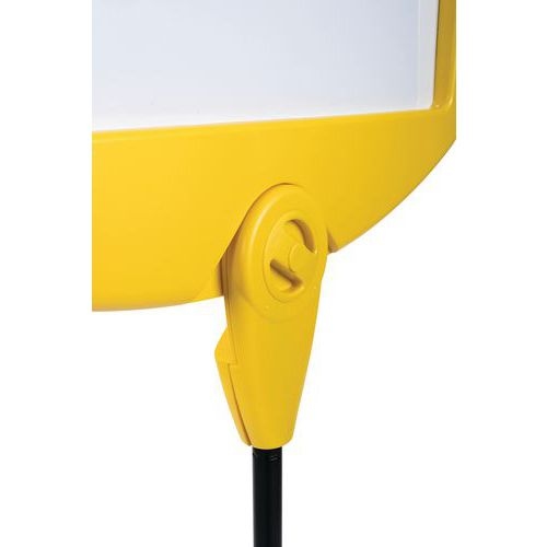 Panneau d'information fleche jaune magnétique laqué - Image 5