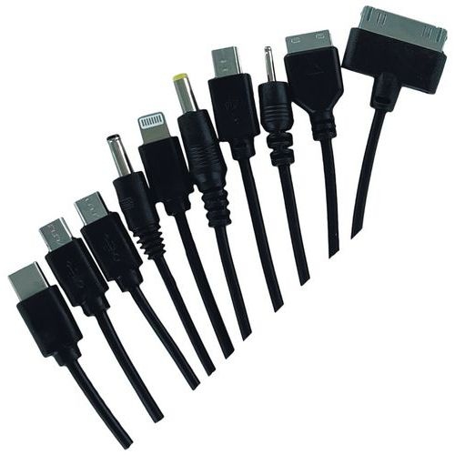Câble de charge multi-connecteurs 10 en 1 pour téléphones GSM et smartphones - Image 3