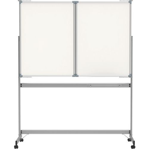 Tableau blanc tryptique mobile pro 100x150 cm - Image principale