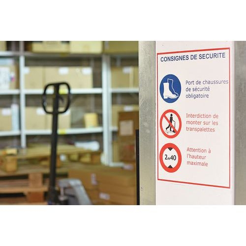 10 Etiquettes d'affichage Ultra-Résistant polyéthyéthylène A3oeilC Blanc - Image 4