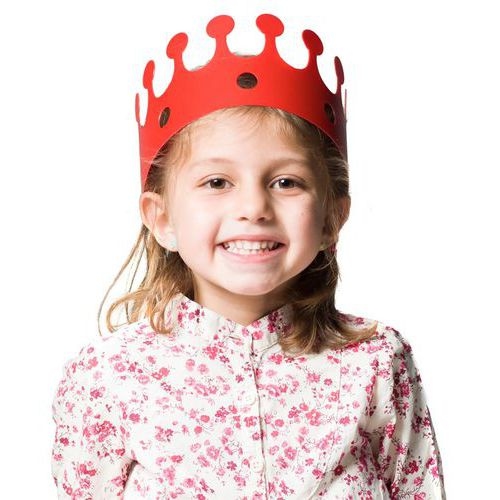 Valisette de 10 pochoirs couronne - Image 2
