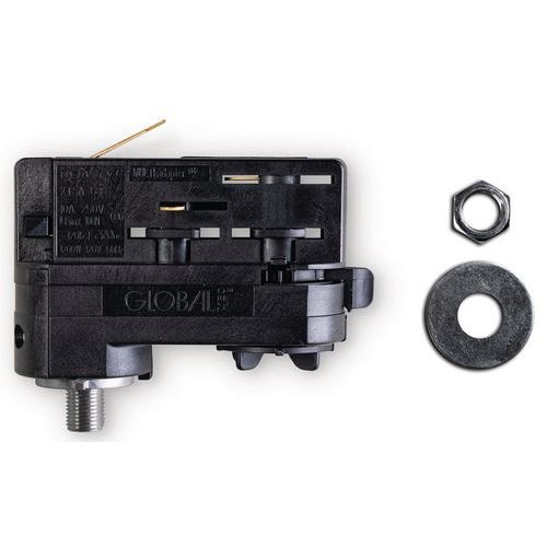 Lot 2 adaptateurs rail lumière p/haut-parleur + connexion électrique Noir -Apart - Image principale