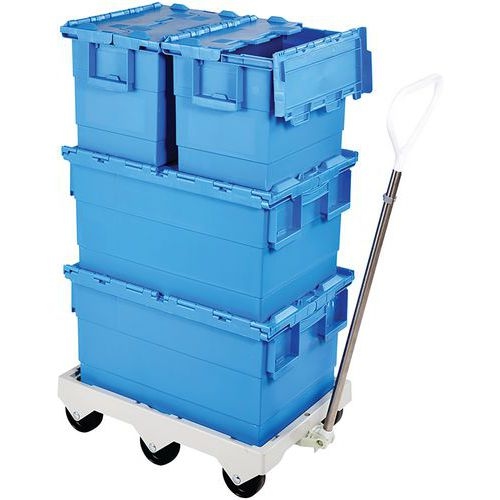 Bac avec couvercle intégré - Longueur 400 à 600 mm - 25 à 55 L - Gilac - Image 2