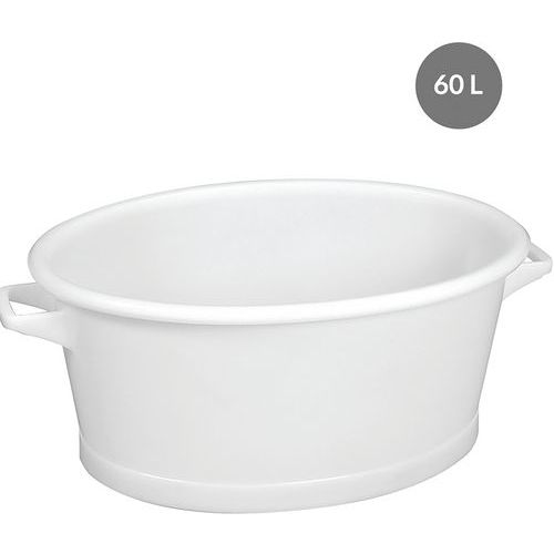 Baquet ovale fond renforcé - GILAC - Image 2