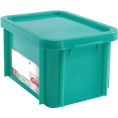Bac gerbable avec couvercle - Longueur 395 mm - 12 à 15 L - Gilac - Image 5