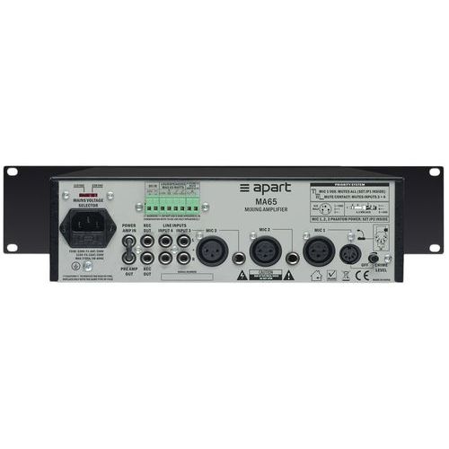 Ampli mélangeur MA65 100 volt / 65 watts - Apart - Image 3