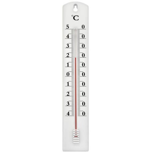 Thermomètre à alcool 40x6 cm plastique - Image principale