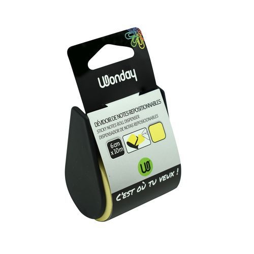 Rouleau distributeur de notes adhésives 10 m x 60 mm - Image principale