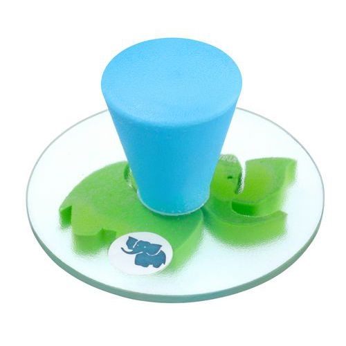 Valisette 10 tampons pochoirs - les animaux sauvages - Image 4
