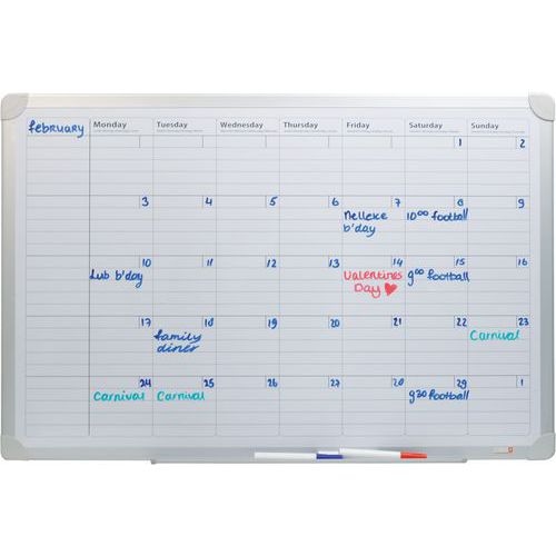Planning mensuel 60x90 cm - 5 langues - Desq - Image 2