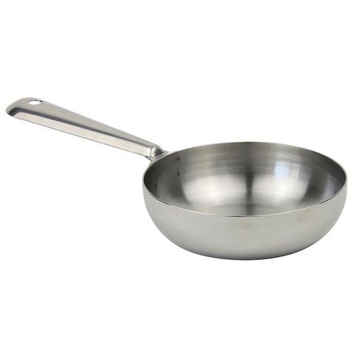 Mini poêle en inox ø10 cm - Image principale