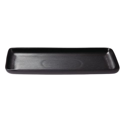 Assiette à grillade en grès noir-Blastone - Image principale