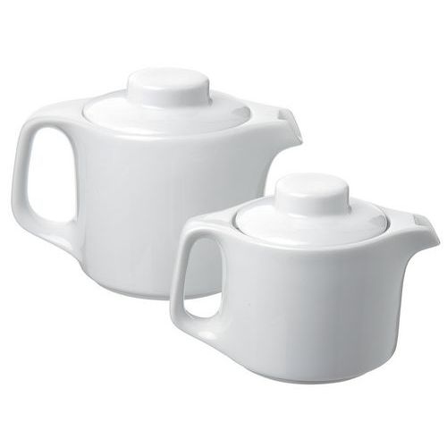 Couvercle théière en porcelaine 43cl blanc-Delta - Image principale