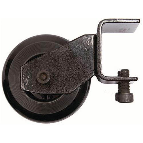 Set de 2 roues pour porte-menus noir - Image principale