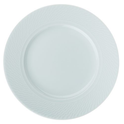 Assiette plate en porcelaine ø27 cm blanc-Panama - Image principale