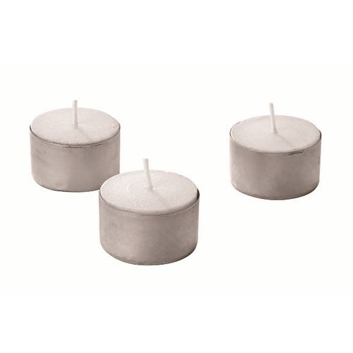Lot de 50 bougies chauffe-plat 8 heures blanc - Image principale