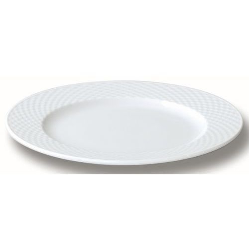 Assiette plate en porcelaine ø25 cm blanc-Polo - Image principale