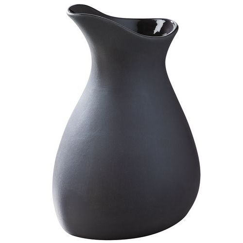 Crémier en porcelaine 10cl noir brut/ ardoise-Solid & Likid-Revol - Image principale