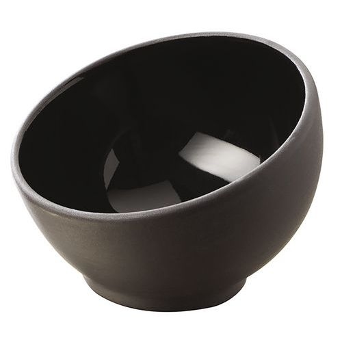 Mise en bouche spère en porcelaine ø7,5 cm noir -Solid&Likid-Revol - Image principale