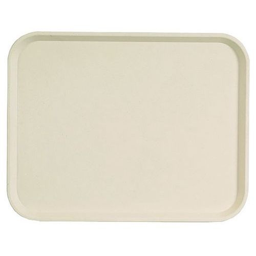 Plateau en polyester beige fumé-Basik Economique - Image principale