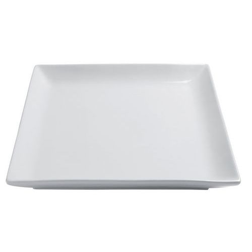Assiette carrée plate en porcelaine-Clelia - Image principale