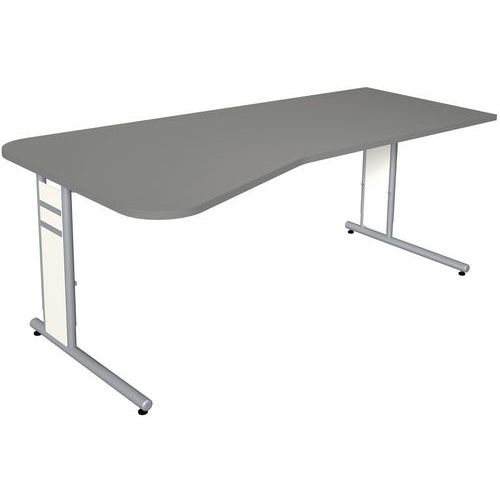 Bureau droit réglable wave Form 4 - Image principale