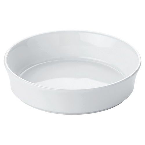 Assiette à crème brulée en porcelaine 24cl blanc-Alexandrie-Revol - Image principale