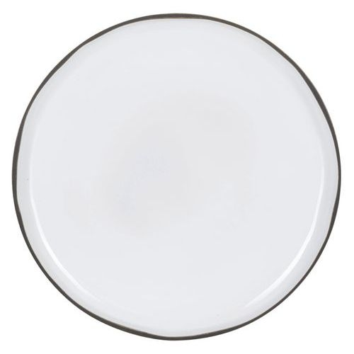 Assiette plate en porcelaine ø26 cm blanc-Caractere-Revol - Image principale