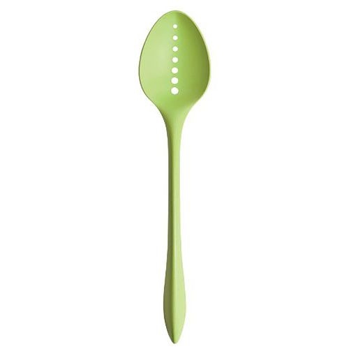 Cuillère de service perforée en exoglass 30 cm vert-Curve - Image principale