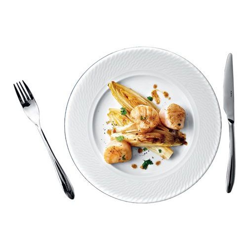 Assiette plate en porcelaine ø30 cm blanc-Panama - Image principale
