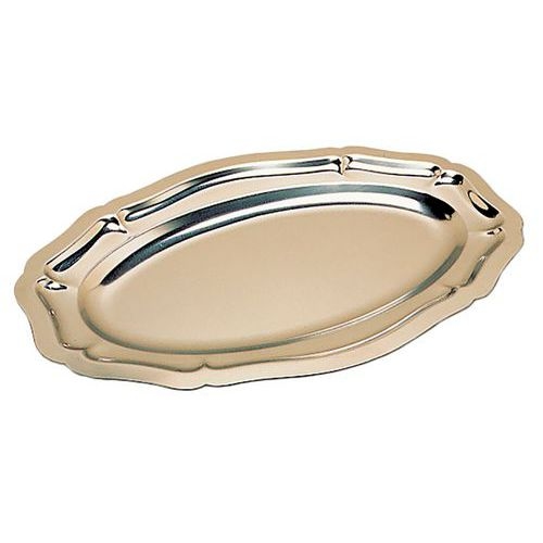 Plat à poisson en inox 60x29,5 cm-Pompadour - Image principale