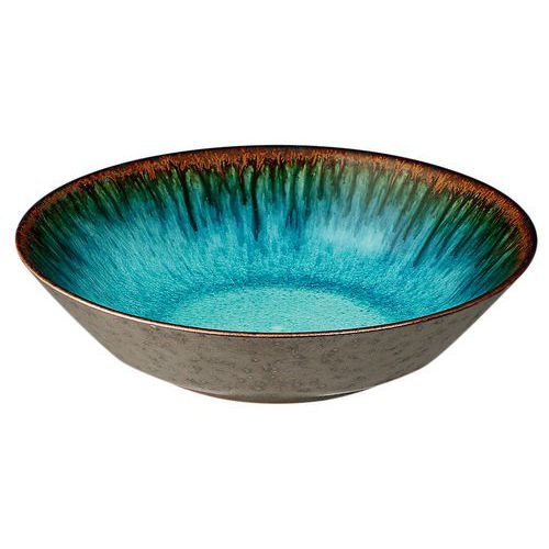 Saladier en grès ø25,4 cm 174cl bleu-Terra Iris-Terra - Image principale