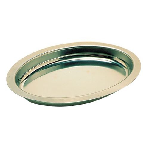 Plat à gratin en inox 24x19,5x4 cm - Uni-Lèger - Image principale