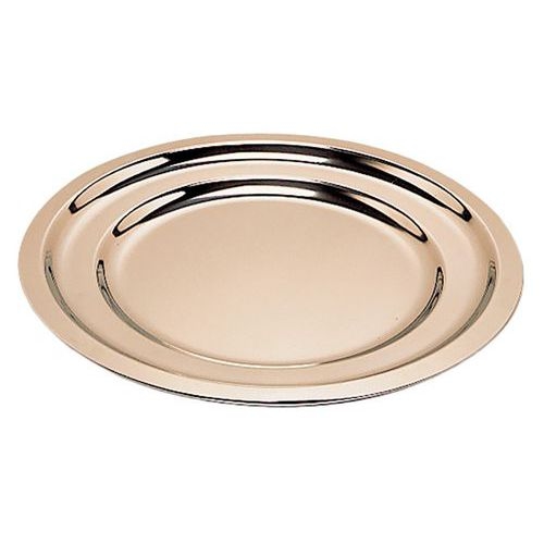 Plat rond en inox 34 cm- Uni-Lèger - Image principale