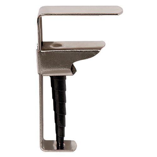 Lot de 4 pince-nappe en inox ouverure 1,2 cm - Image principale