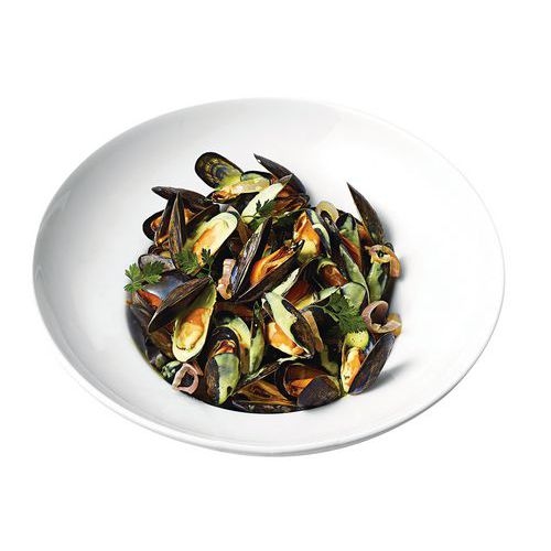 Assiette à moules et pâtes en porcelaine ø26 cm 40cl blanc-Kazub - Image principale