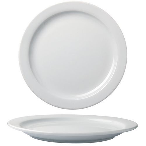 Assiette plate en porcelaine-Clery - Image principale