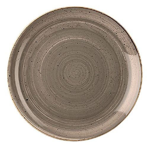 Assiette plate en porcelaine-Stonecast - Image principale